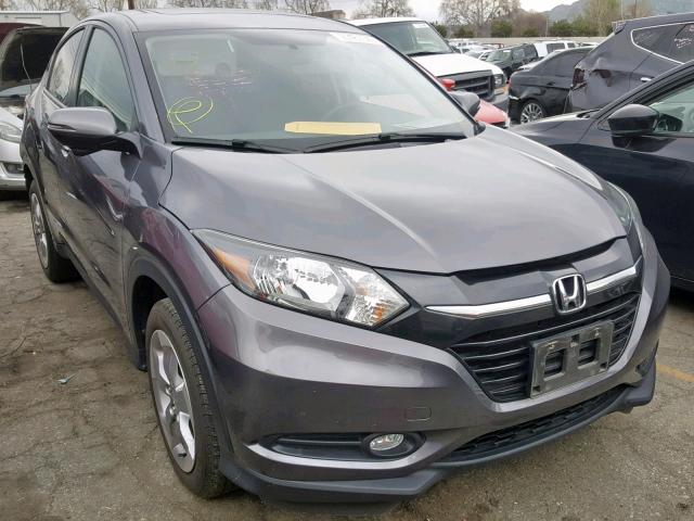 3CZRU5H55HG703345 - 2017 HONDA HR-V EX GRAY photo 1