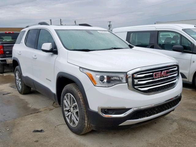 1GKKNSLS1KZ115339 - 2019 GMC ACADIA SLE WHITE photo 1