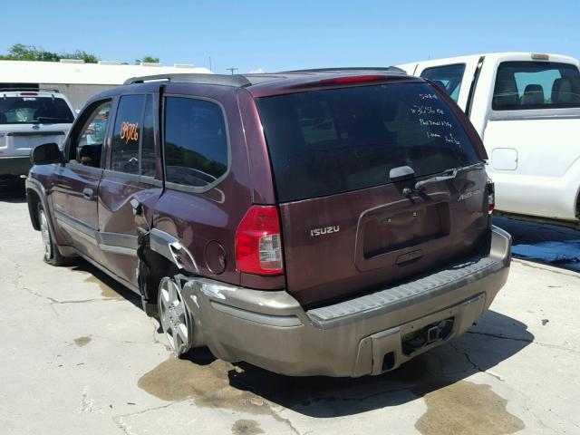 4NUDS13S662703621 - 2006 ISUZU ASCENDER S მუქწითელი ფოტო 3