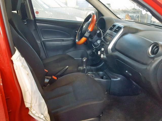 3N1CK3CP9FL230457 - 2015 NISSAN MICRA RED photo 6