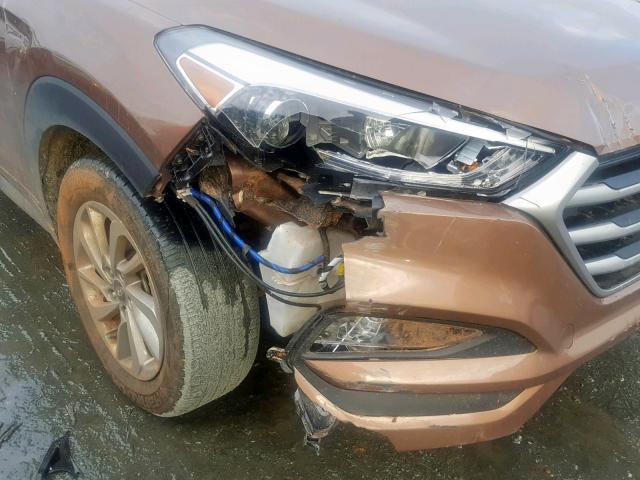 KM8J3CA4XHU396646 - 2017 HYUNDAI TUCSON LIM GOLD photo 9