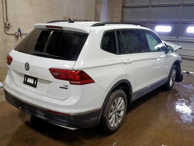 3VV2B7AX9JM153578 - 2018 VOLKSWAGEN TIGUAN SE WHITE photo 4