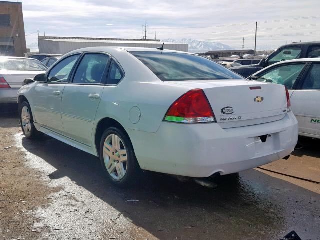 2G1WB5E35E1164563 - 2014 CHEVROLET IMPALA LIM YELLOW photo 3