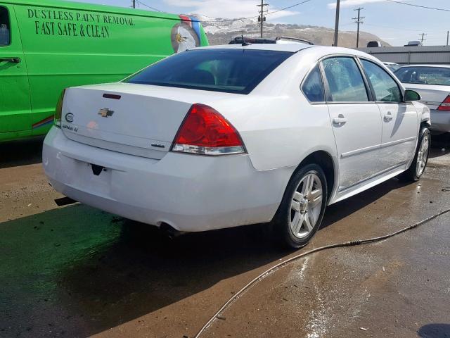 2G1WB5E35E1164563 - 2014 CHEVROLET IMPALA LIM YELLOW photo 4