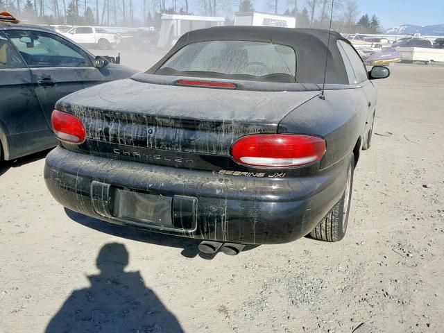 3C3EL55H2WT270369 - 1998 CHRYSLER SEBRING JX BLACK photo 4