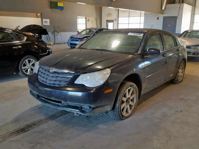 1C3LC56R07N528615 - 2007 CHRYSLER SEBRING TO BLACK photo 2