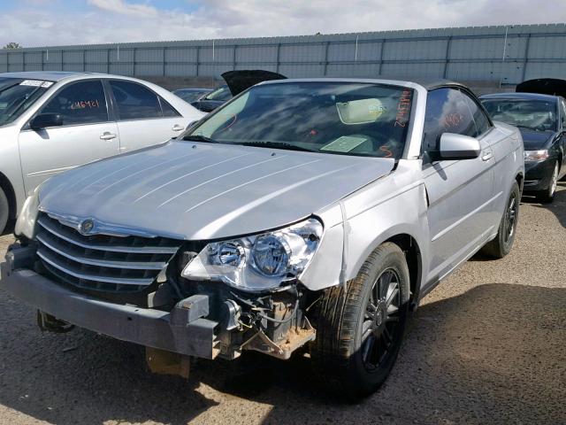 1C3LC55R28N654462 - 2008 CHRYSLER SEBRING TO SILVER photo 2