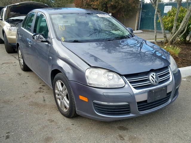 3VWEF71K07M063200 - 2007 VOLKSWAGEN JETTA WOLF GRAY photo 1