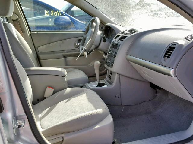 1G1ZT52835F312003 - 2005 CHEVROLET MALIBU LS GRAY photo 5