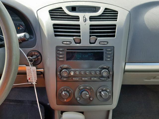 1G1ZT52835F312003 - 2005 CHEVROLET MALIBU LS GRAY photo 9