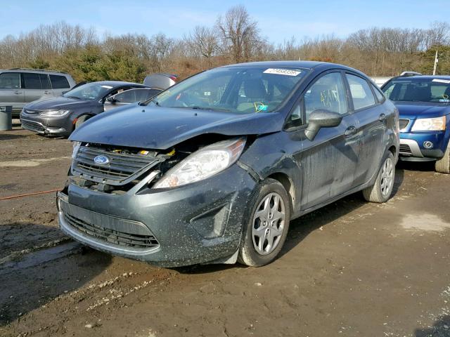 3FADP4AJ5BM218887 - 2011 FORD FIESTA S GRAY photo 2