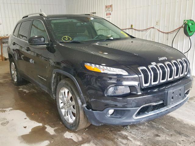 1C4PJMDS1GW226862 - 2016 JEEP CHEROKEE L BLACK photo 1