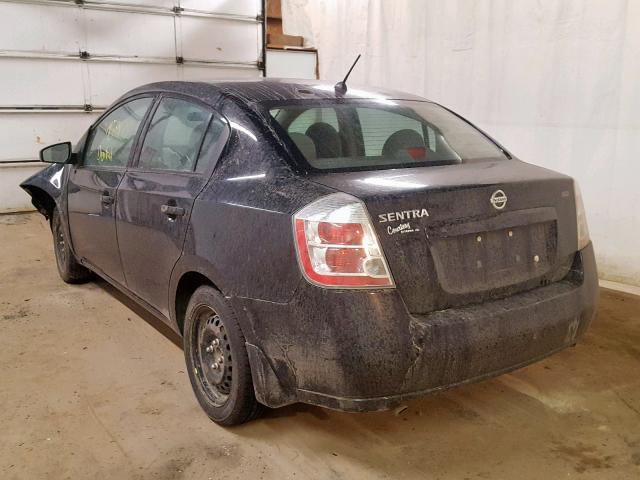 3N1AB61E59L659934 - 2009 NISSAN SENTRA 2.0 BLACK photo 3