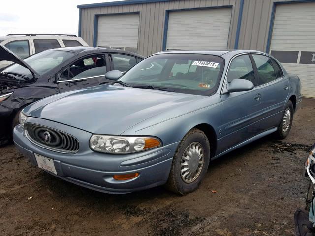 1G4HP54KX34179759 - 2003 BUICK LESABRE CU BLUE photo 2