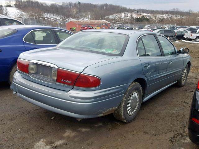 1G4HP54KX34179759 - 2003 BUICK LESABRE CU BLUE photo 4