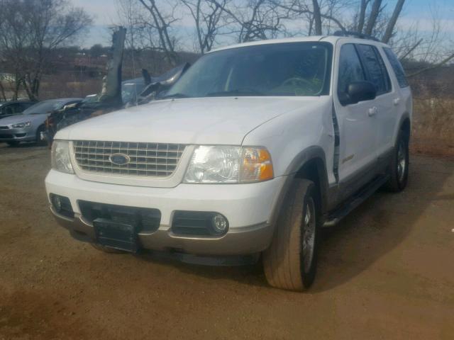 1FMZU74KX4UA07340 - 2004 FORD EXPLORER E WHITE photo 2