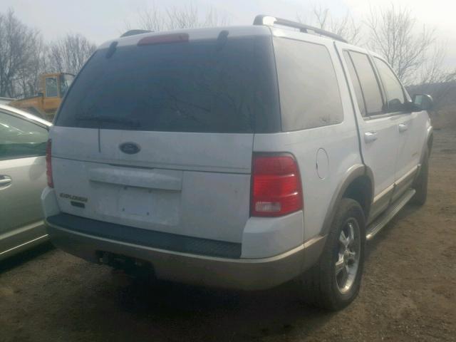 1FMZU74KX4UA07340 - 2004 FORD EXPLORER E WHITE photo 4