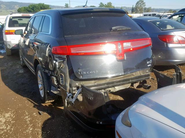 2LMHJ5NK3DBL51478 - 2013 LINCOLN MKT BLACK photo 3