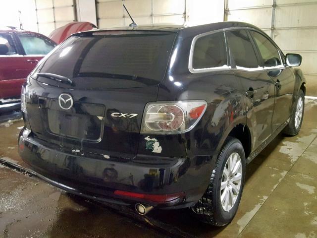 JM3ER2A54B0389866 - 2011 MAZDA CX-7 BLACK photo 4