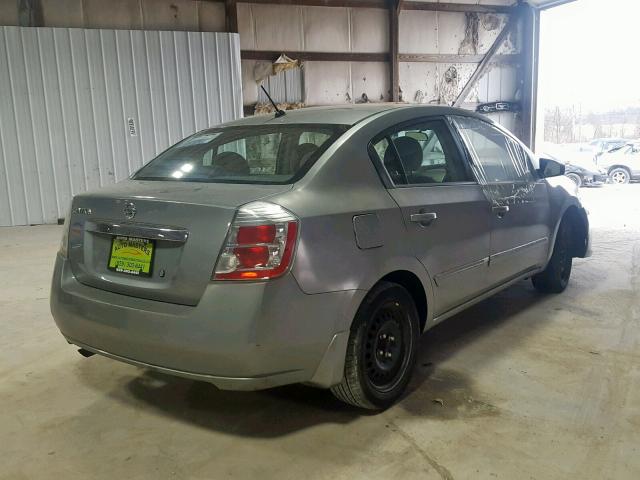 3N1AB6AP6AL644722 - 2010 NISSAN SENTRA 2.0 GRAY photo 4