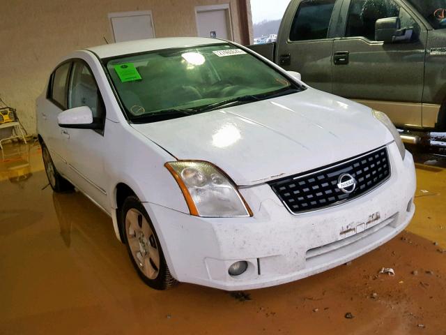 3N1AB61E68L665174 - 2008 NISSAN SENTRA 2.0 WHITE photo 1