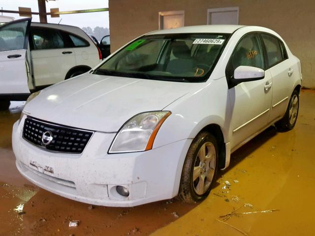 3N1AB61E68L665174 - 2008 NISSAN SENTRA 2.0 WHITE photo 2