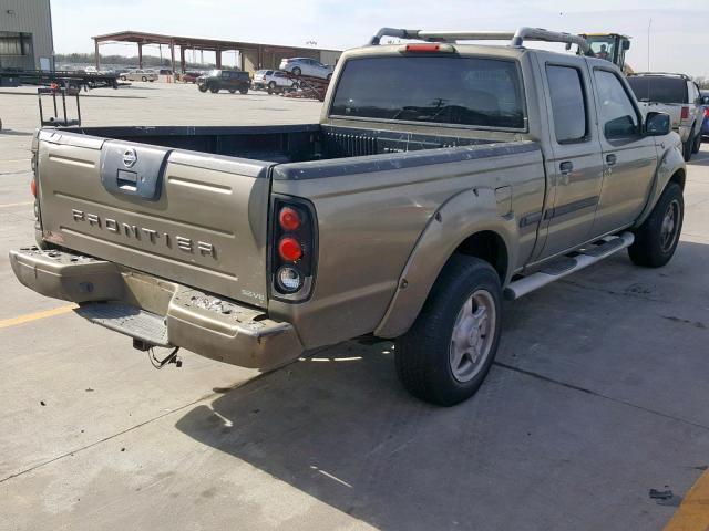 1N6ED29X62C310562 - 2002 NISSAN FRONTIER C BROWN photo 4