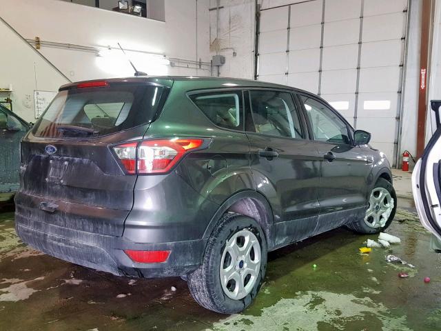 1FMCU0F74HUB15433 - 2017 FORD ESCAPE S GRAY photo 4