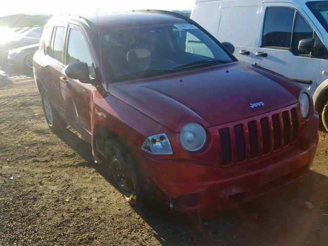 1J4NT4FB6AD578749 - 2010 JEEP COMPASS SP RED photo 1