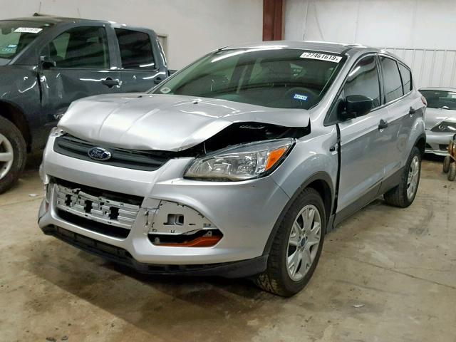 1FMCU0F73FUC03998 - 2015 FORD ESCAPE S SILVER photo 2