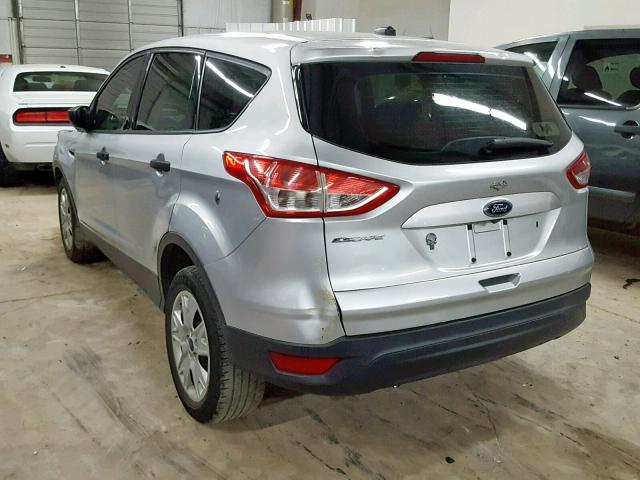 1FMCU0F73FUC03998 - 2015 FORD ESCAPE S SILVER photo 3