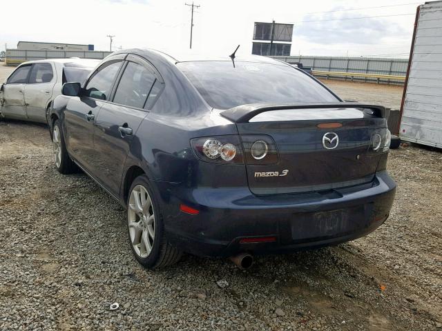 JM1BK32F591206377 - 2009 MAZDA 3 I BLUE photo 3