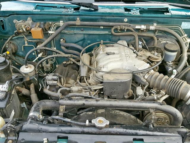 1N6HD16Y9SC387544 - 1995 NISSAN TRUCK KING TURQUOISE photo 7