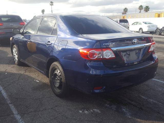 5YFBU4EE9DP114499 - 2013 TOYOTA COROLLA BASE  photo 3