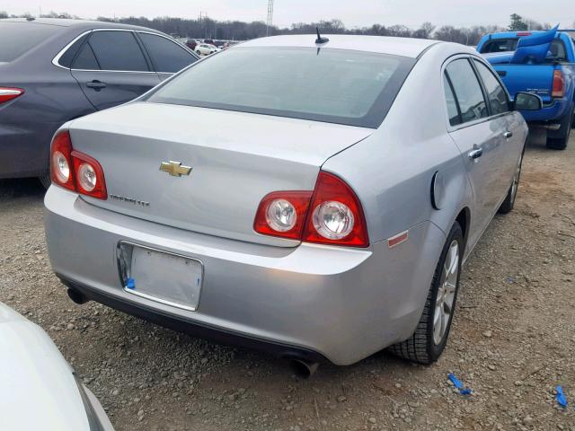 1G1ZE5E71BF100614 - 2011 CHEVROLET MALIBU LTZ SILVER photo 4