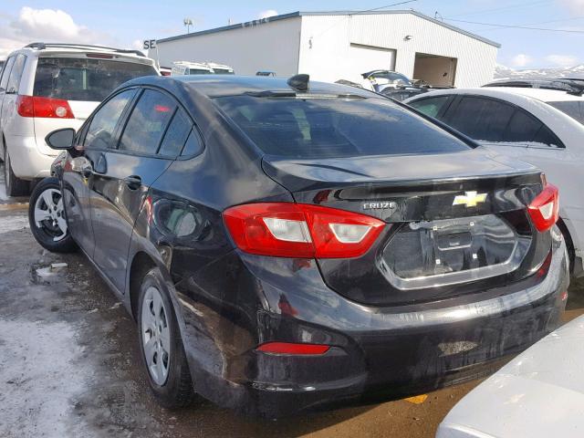 1G1BB5SMXG7274705 - 2016 CHEVROLET CRUZE LS BLACK photo 3