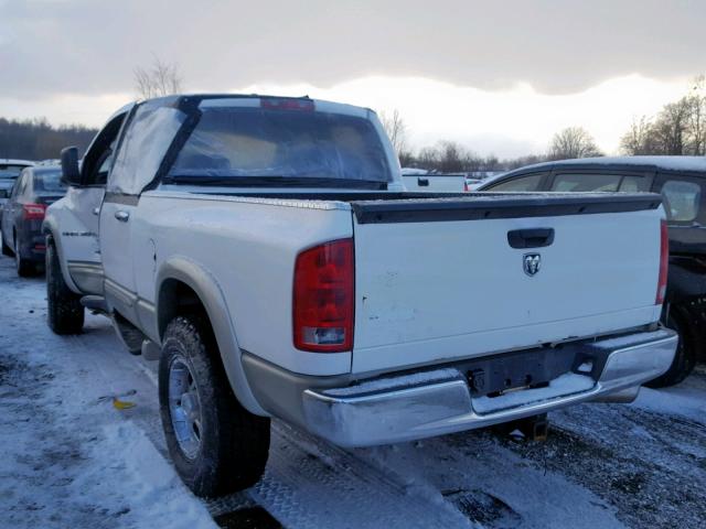 3D7LR38C25G849963 - 2005 DODGE RAM 3500 S WHITE photo 3