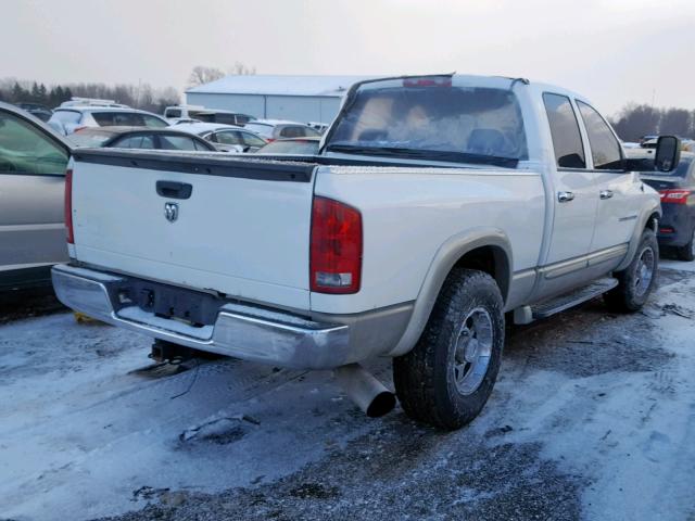 3D7LR38C25G849963 - 2005 DODGE RAM 3500 S WHITE photo 4