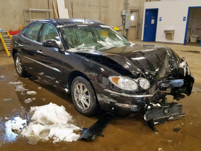 2G4WD562151325753 - 2005 BUICK LACROSSE C BLACK photo 1