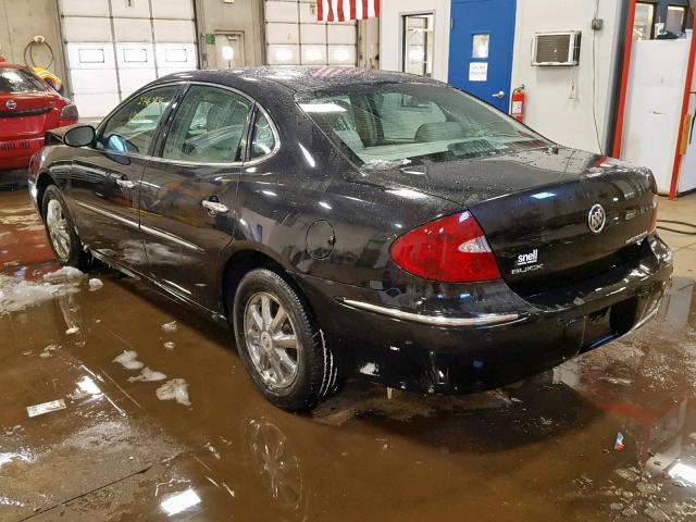 2G4WD562151325753 - 2005 BUICK LACROSSE C BLACK photo 3