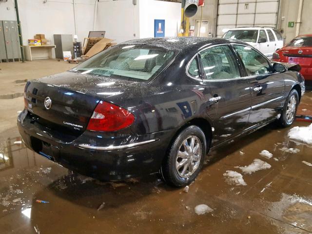 2G4WD562151325753 - 2005 BUICK LACROSSE C BLACK photo 4