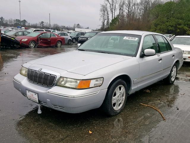 2MEFM74W0WX686863 - 1998 MERCURY GRAND MARQ GRAY photo 2