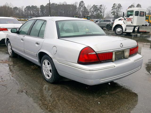 2MEFM74W0WX686863 - 1998 MERCURY GRAND MARQ GRAY photo 3