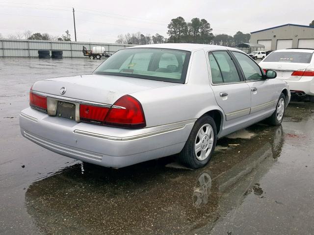 2MEFM74W0WX686863 - 1998 MERCURY GRAND MARQ GRAY photo 4