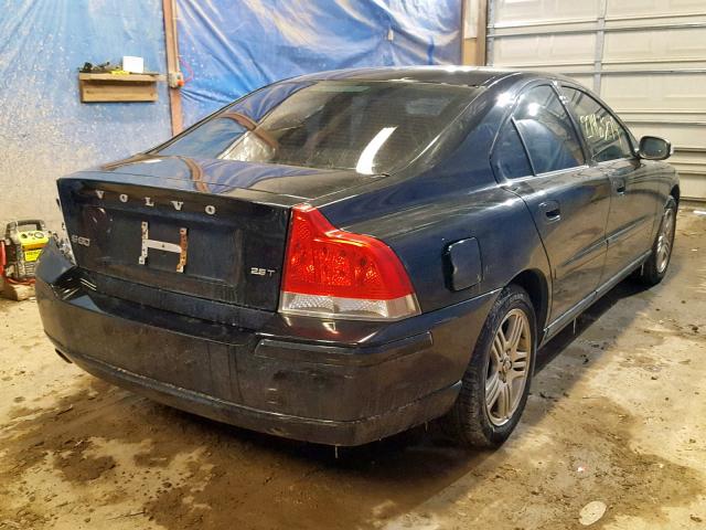 YV1RS592992730682 - 2009 VOLVO S60 2.5T BLACK photo 4