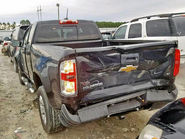 1GCHSCE30G1361136 - 2016 CHEVROLET COLORADO L BLACK photo 3