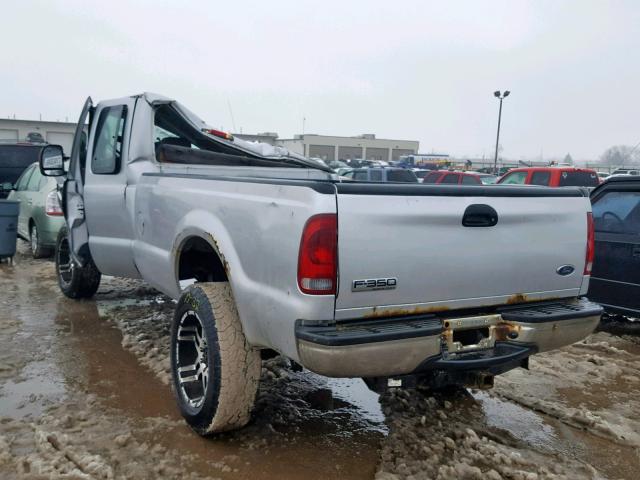 1FTWX31P26EB85327 - 2006 FORD F350 SRW S SILVER photo 3