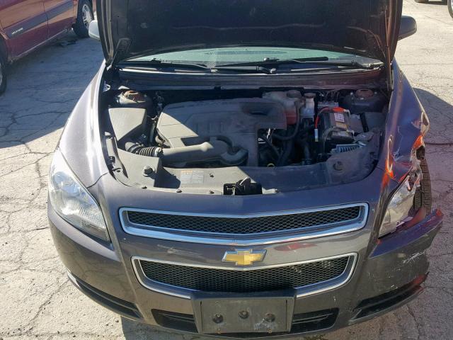 1G1ZB5E19BF313184 - 2011 CHEVROLET MALIBU LS GRAY photo 7