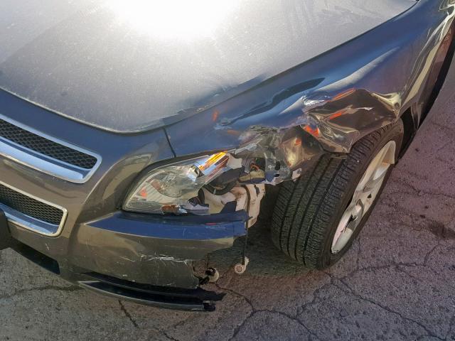 1G1ZB5E19BF313184 - 2011 CHEVROLET MALIBU LS GRAY photo 9