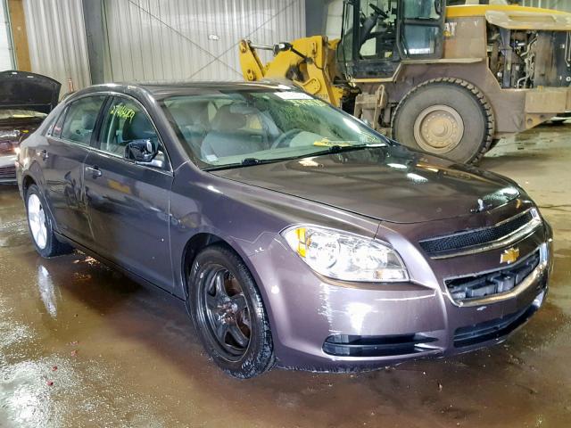 1G1ZB5EB5AF315666 - 2010 CHEVROLET MALIBU LS GRAY photo 1